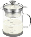 Greek Yogurt Strainer, 50 oz Nut Milk Strainer, Juice Food Strainer, Glass by OMISTAR