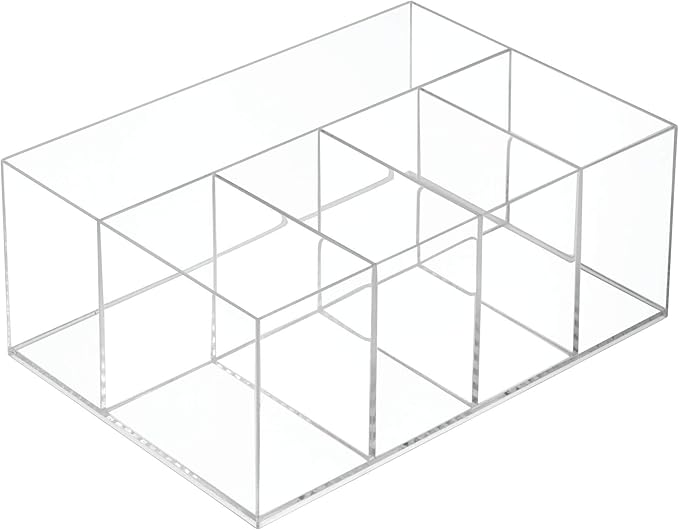 iDesign 5-Section Divided Vanity Organizer - Image 2