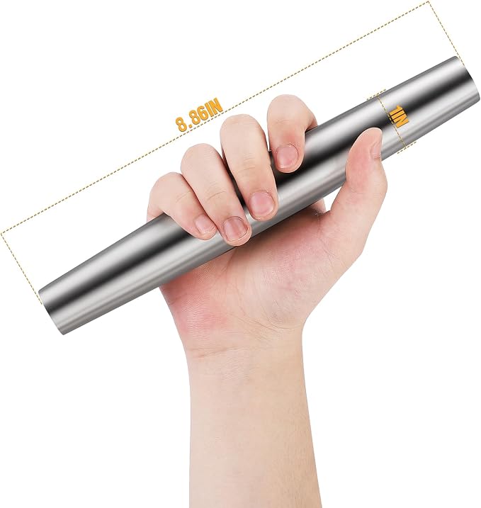 Rolling pin, Smooth Stainless Steel Rolling Pin, Rolling Pin - Image 4