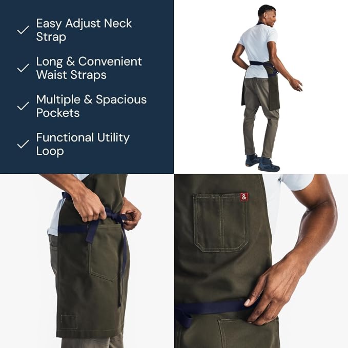 hedley & bennett Essential Apron - Image 5