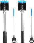 MOSOLAN 2-in-1 Bottle and Straw Cleaning Brush, Long Handle Water Bottle by mosolan