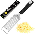 Handheld Cheese Grater & Cheese Shredder – Stainless Steel, Rust-Proof by Reecaz