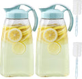 Frcctre 2 Pack Plastic Water Pitcher by Frcctre