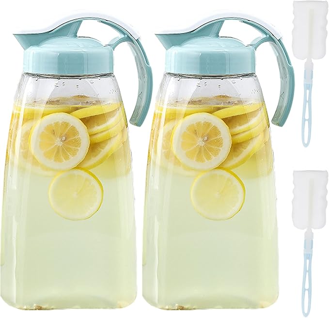Frcctre 2 Pack Plastic Water Pitcher by Frcctre