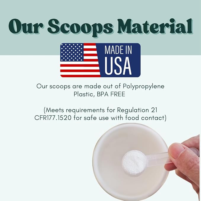 1/2 Tablespoon Long Handle Plastic Measuring Spoon - Image 7