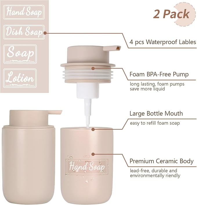 BosilunLife Foaming Soap Dispenser Set - Image 2