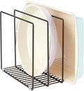 mDesign Steel Storage Tray Organizer Rack by mDesign