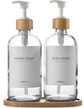 MaisoNovo Glass Dish Soap Dispenser by MaisoNovo-TheArtofSustainableLiving