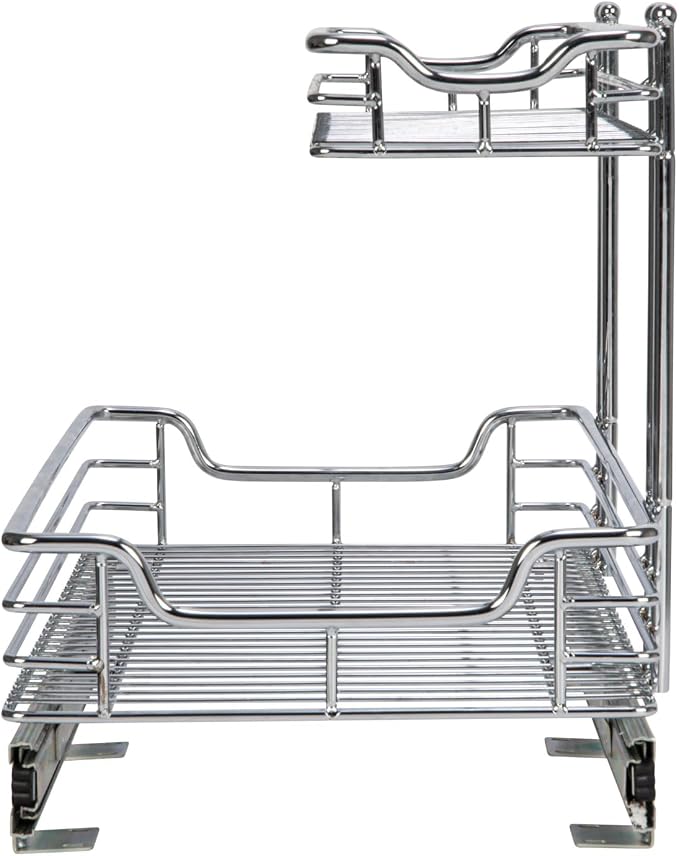 Household Essentials Glidez Multipurpose Chrome-Plated Steel Pull-Out/Slide-Out - Image 9
