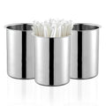 OCS Parts 6.75-Inch Kitchen Utensil Holders | Set of 3 | Stainless Steel by OCSParts