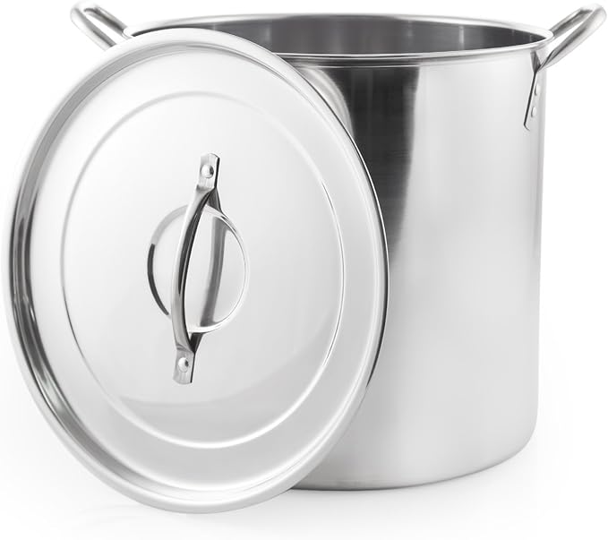 McSunley Stockpot Stainless Steel All Purpose Prep and Canning Bowl, 16 Quart - Image 2