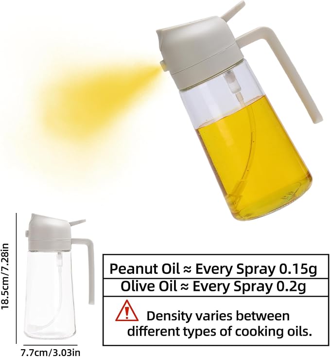 Aovdy 16oz/470ml Glass Olive Oil Sprayer - Image 7