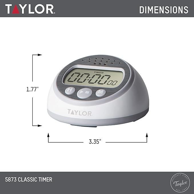Taylor Digital Timer Counts Up and Down - Image 3