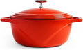 Lodge USA Enamel 4.5 Qt Enameled Cast Iron Dutch Oven by Lodge