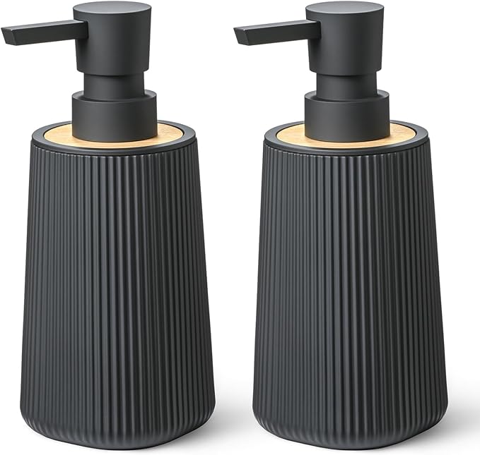Black Hand Soap Dispenser Set by zuxzmj