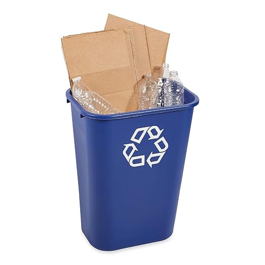 Rubbermaid Commercial Products Deskside Recycling Can, 10.25-Gallon/41-Quart - Image 4