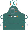 OUNLEN Chef Apron for Men Women Canvas Aprons by OUNLENAPRON
