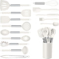 Onader Silicone Kitchen Utensils Set, Includes Heat Resistant Spatula Turner by Onader