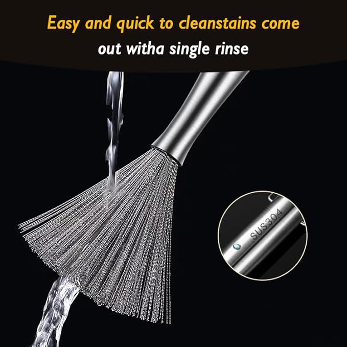 Stainless Steel Dish Brush - Image 3