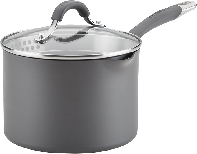 Circulon Radiance Hard-Anodized Nonstick Saucepan, Durable Nonstick Cookware by Circulon