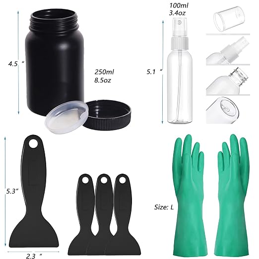 LCD 3D Printer Accessories Resin Tool Kit Includes Stainless Steel Funnel - Image 3