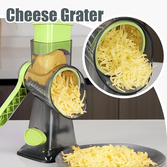 KEOUKE Rotary Cheese Grater Pro 6 in 1 - Image 6