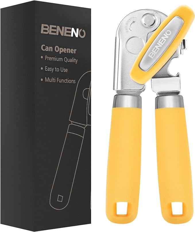 Beneno Heavy Duty Hand Can Opener Manual by Beneno