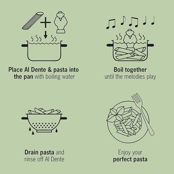 Al Dente Taupe - The Singing Floating Pasta Timer: Will Sing Different Tunes - Image 6