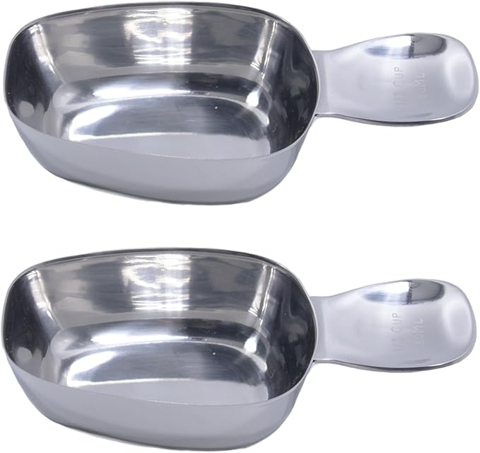 Honey Bear Kitchen Measuring Cup, Polished Stainless Steel by HONEYBEARKITCHEN