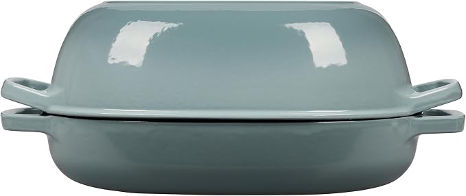 EDGING CASTING Enameled Cast Iron Oval Dutch Oven Pot - Image 6