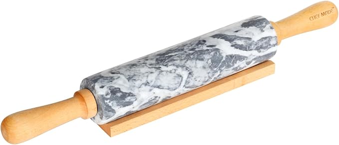 CHEFMADE 18-Inch Marble Rolling Pin by CHEFMADE