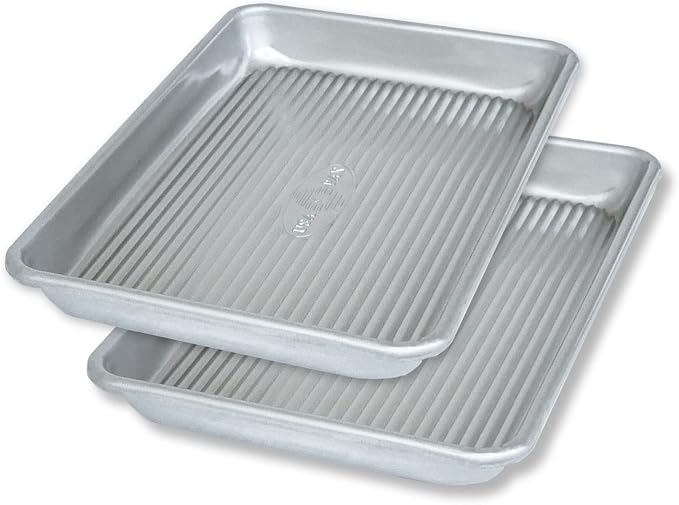 USA Pan Bakeware Mini Sheet Baking Pan Warp Resistant by USAPan
