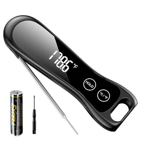 Meat Thermometer Digital 1 Second Instant Read Food Thermometer by Unknown