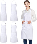 Jubatus 4 Pack 100% Cotton Aprons by Jubatus