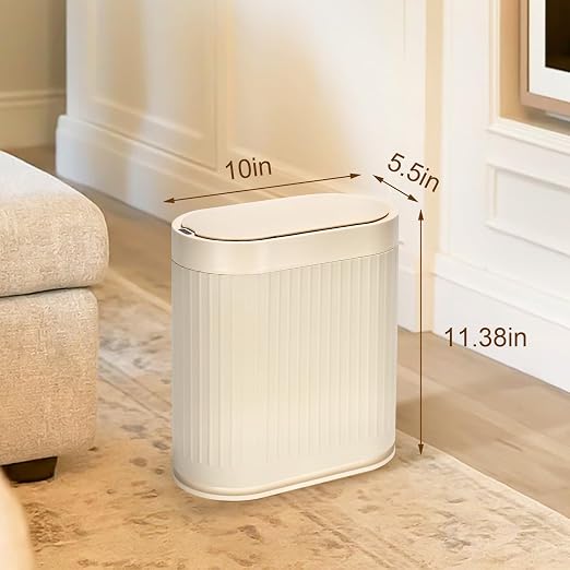 SYNCVIBE Bathroom Trash Can - Image 2