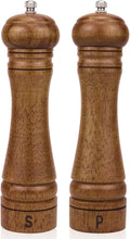 XWXO Wood Salt and Pepper Grinder Set, Salt Mill Pepper Grinder Set, Pepper Mill by XWXO
