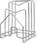Pot Lid Organizer Cutting Board Holder Inside Cabinet 304 Stainless Steel Pots by SUNFICON