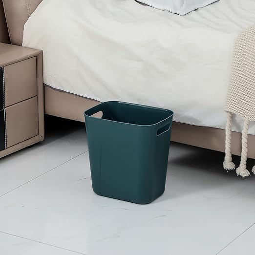 UUJOLY Plastic Small Trash Can Wastebasket, Garbage Container Basket - Image 4