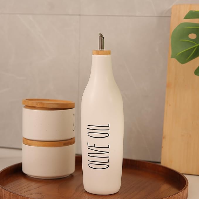 HOMCDALY Ceramic Olive Oil Dispenser - Image 6