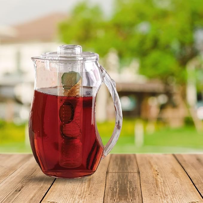 Large Fruit Infuser Water Pitcher – Shatterproof Acrylic Infusion Jug - Image 2