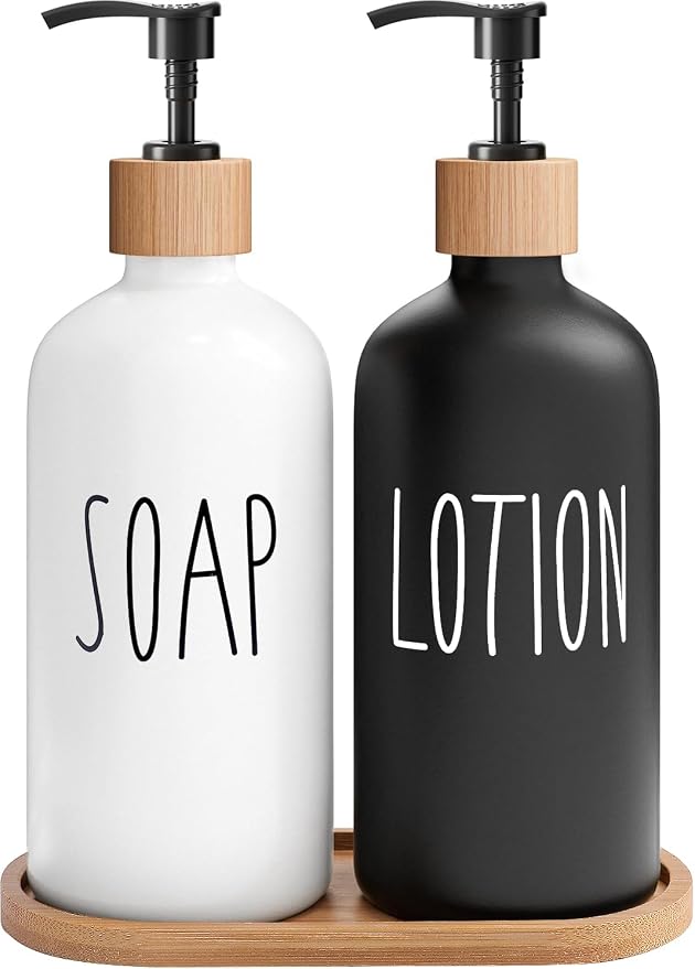 MOMEEMO Soap Dispenser Bathroom Set by MOMEEMO