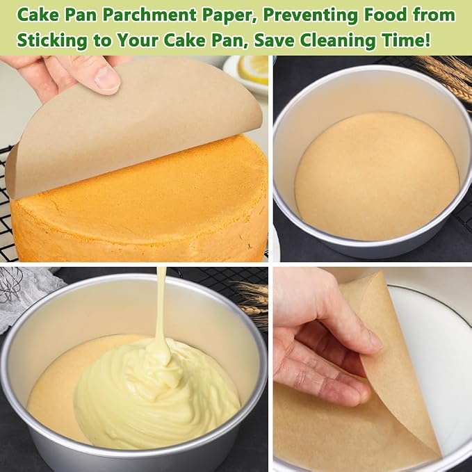 BOYAN 6 Inch Parchment Paper Rounds, Hamburger Patty Paper/Burger Press Paper - Image 5