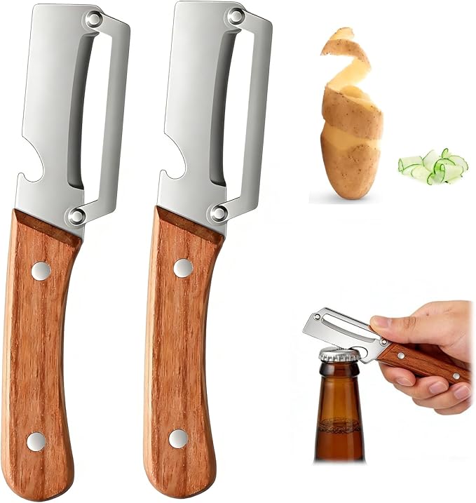 2 Pack 2 in 1 Multi-Functional Vegetable Peeler by Unknown