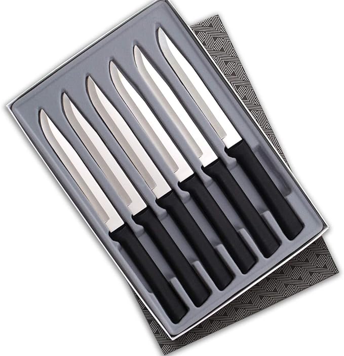 Rada Cutlery Six Utility/Steak Knives Gift Set, 6-Piece Knife Set, Stainless by RadaCutlery