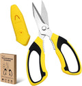 8 Inch Utility Scissors for Kitchen, Craft & DIY – Heavy Duty Stainless Steel by Unknown