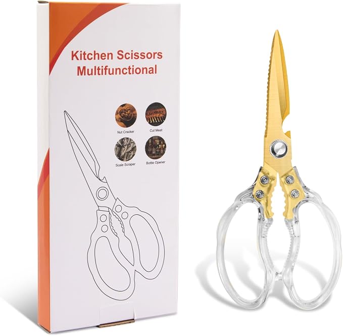 CGBE Kitchen Scissors, Heavy Duty Food Scissors - Image 7