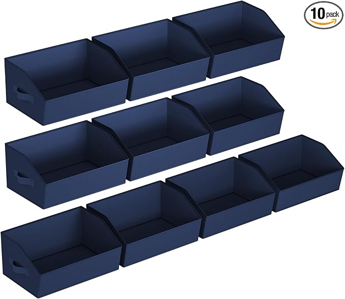 Homsorout Closet Baskets for Shelves Trapezoid by Homsorout
