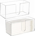 ZAVOOS 2 Pack Acrylic Paper Towel Holder, Folded Countertop Z-fold C-fold by AllfortheBetterLife