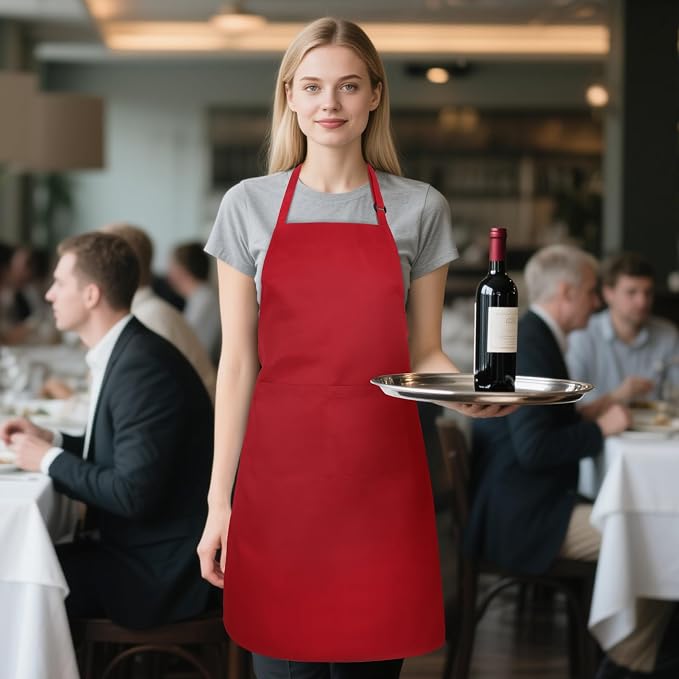 NLUS 2 Pack Kitchen Aprons - Image 6