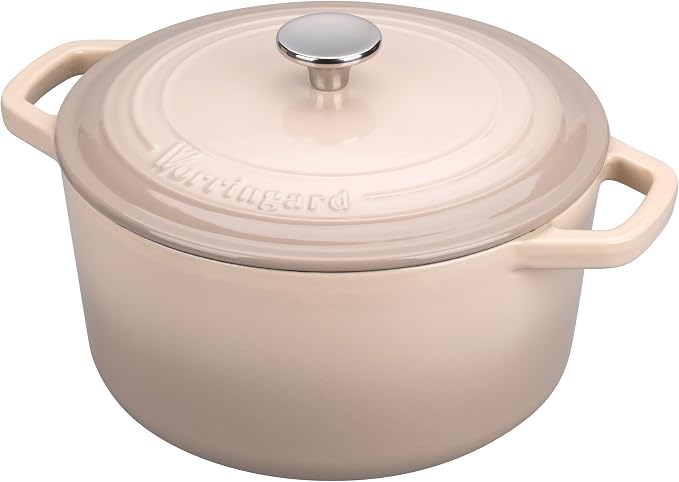 VORRINGARD Enameled Cast Iron Dutch Oven Pot - Image 7